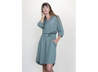 Monet Dress Agave Gauze
