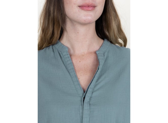 Monet Dress Agave Gauze