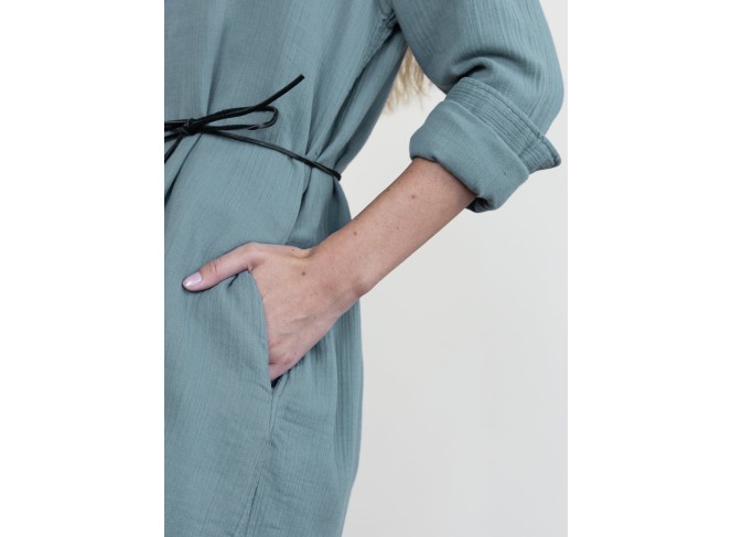 Monet Dress Agave Gauze