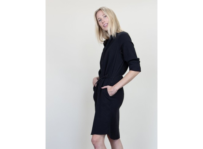 Monet Dress Black Gauze