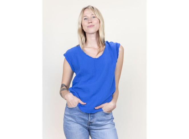 Mia Shell Dodger Blue