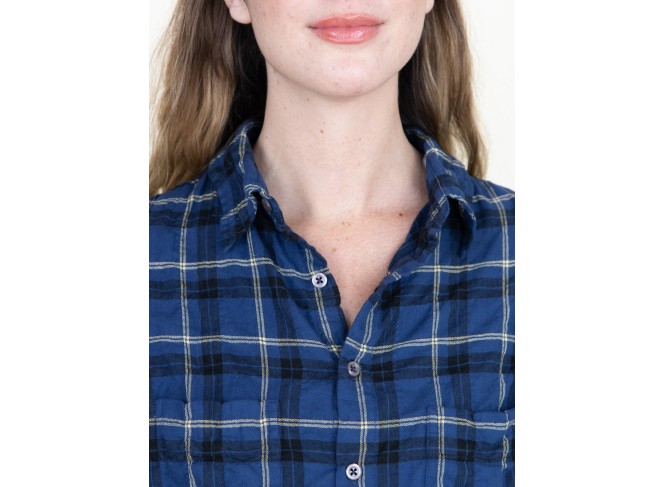 Work Shirt Anchor Plaid Crinkle
