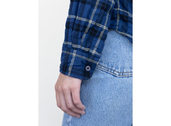 Work Shirt Anchor Plaid Crinkle