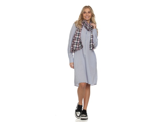 The Alex Lehr Scarf in Bradford Plaid Cotton