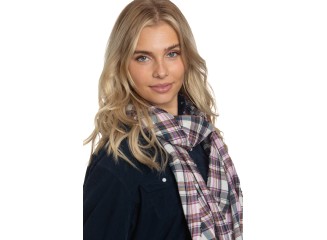 The Alex Lehr Scarf in Bradford Plaid Cotton