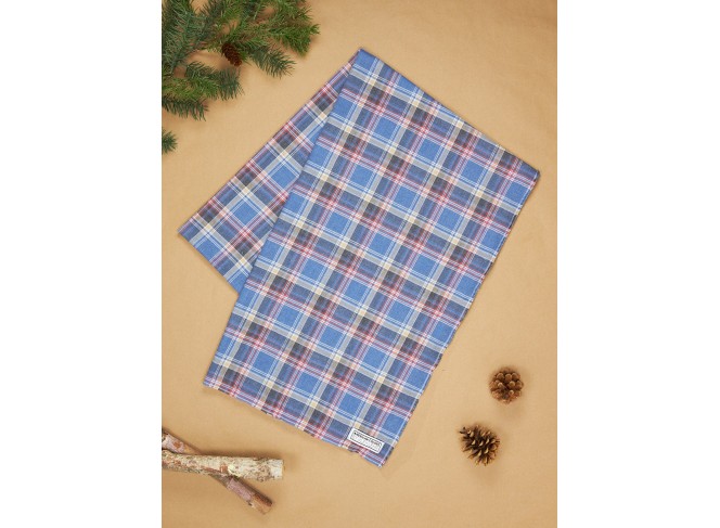 The Alex Lehr Scarf in Brighton Plaid Cotton