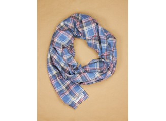 The Alex Lehr Scarf in Brighton Plaid Cotton