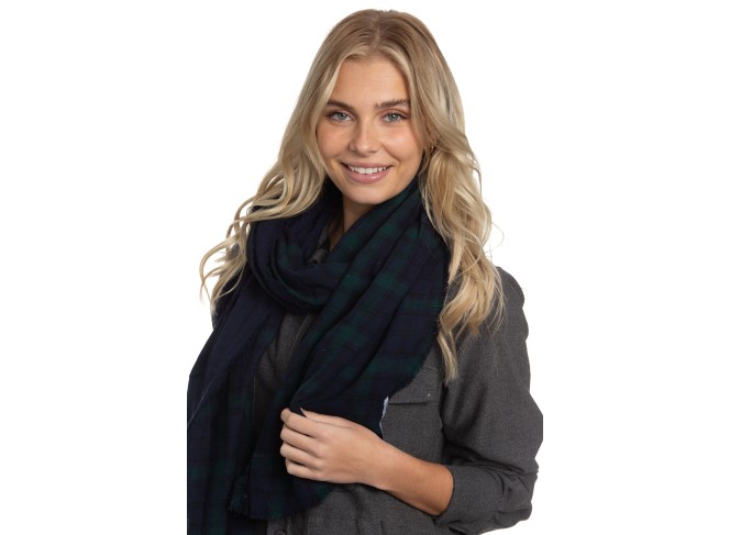 The Alex Lehr Scarf in Leeds Plaid Flannel