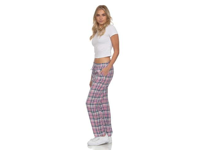 The Pajama Pant Carnation Plaid Cotton