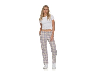 The Pajama Pant Lavender Plaid Cotton