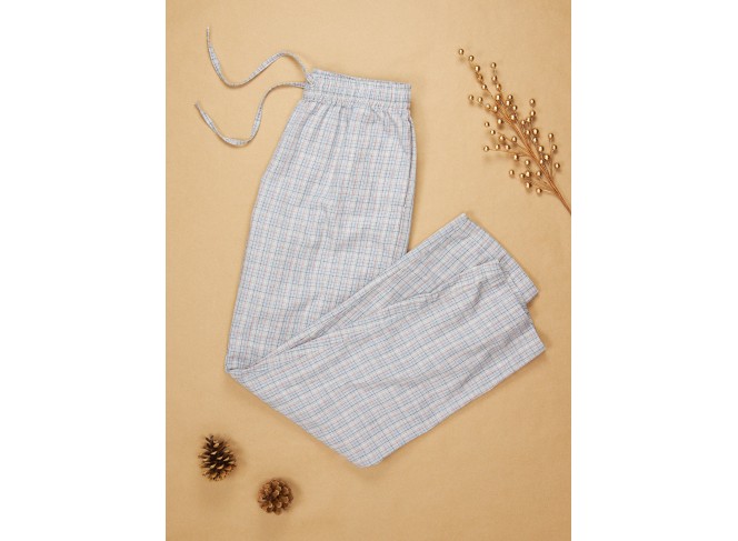 The Pajama Pant Harbor Plaid Cotton
