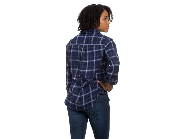 Naomi Shirt Royal Plaid Flannel