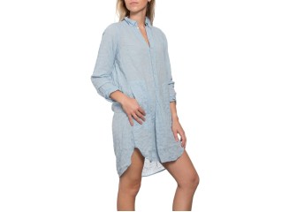 Picasso Dress Heather Ocean Crinkle