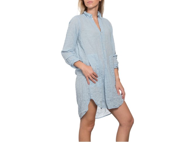 Picasso Dress Heather Ocean Crinkle