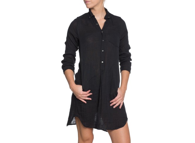 Picasso Dress Black Crinkle