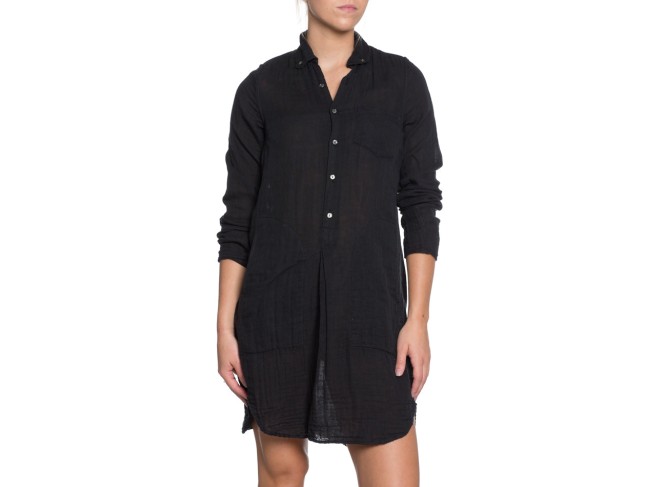 Picasso Dress Black Crinkle