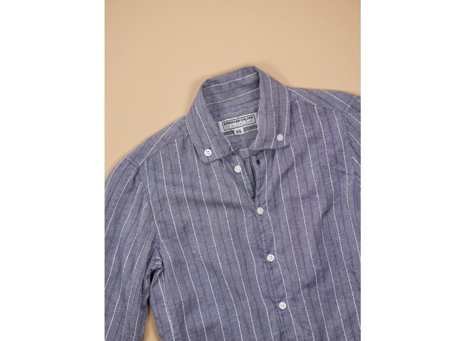 Picasso Dress Navy Dobby