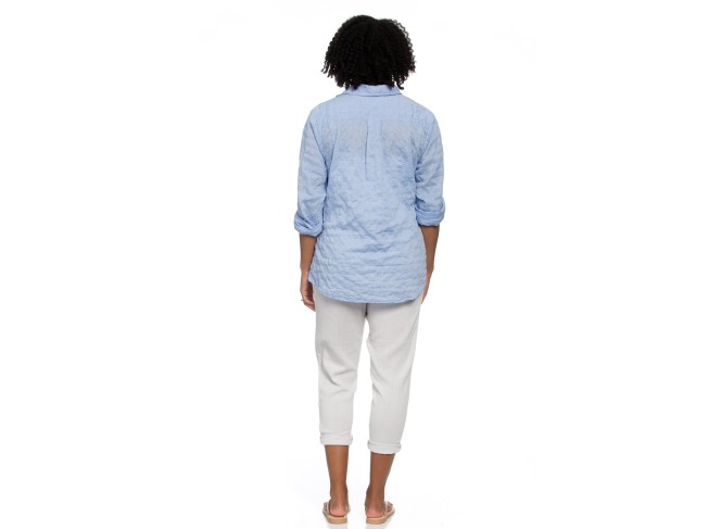 Work Shirt Sky Blue Crinkle