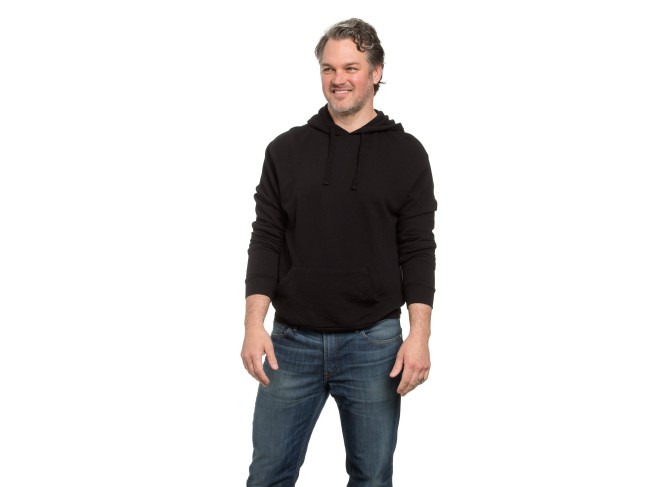 French Terry Hoodie Black