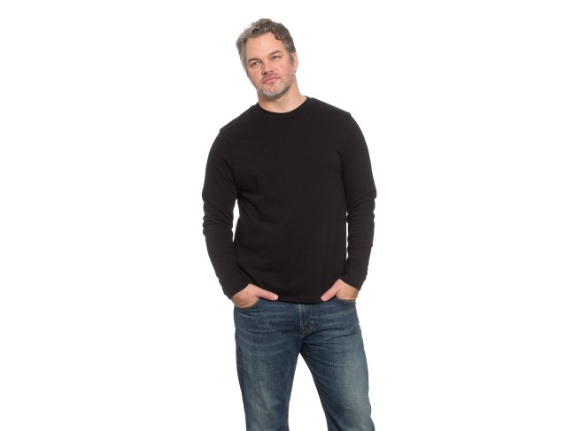 Men's Long Sleeve Tee Black