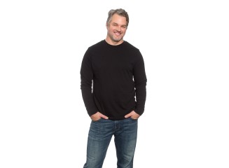 Men's Long Sleeve Tee Black
