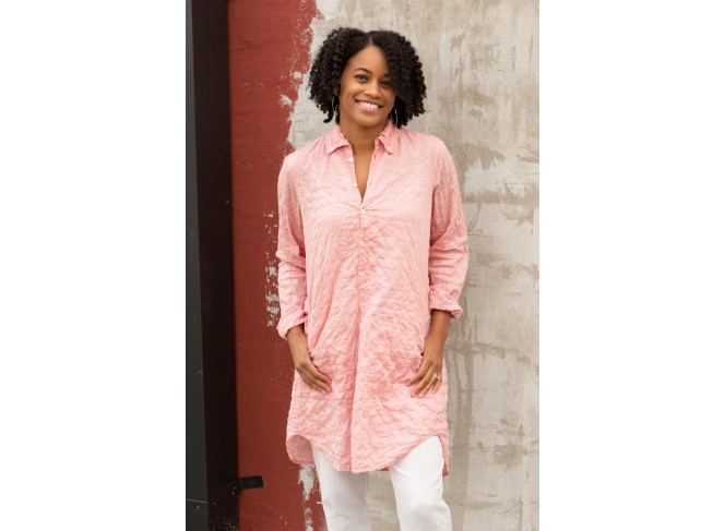 Picasso Dress Nantucket Red Crinkle