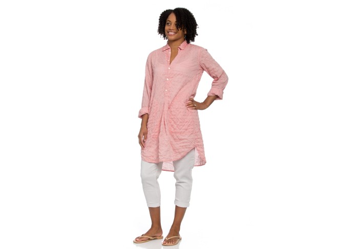Picasso Dress Nantucket Red Crinkle