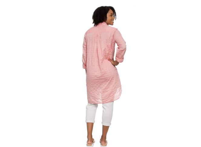 Picasso Dress Nantucket Red Crinkle
