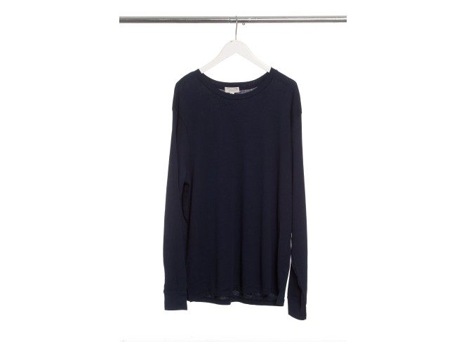 Men's Long Sleeve Tee Navy