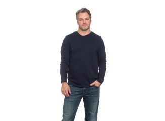 Men's Long Sleeve Tee Navy
