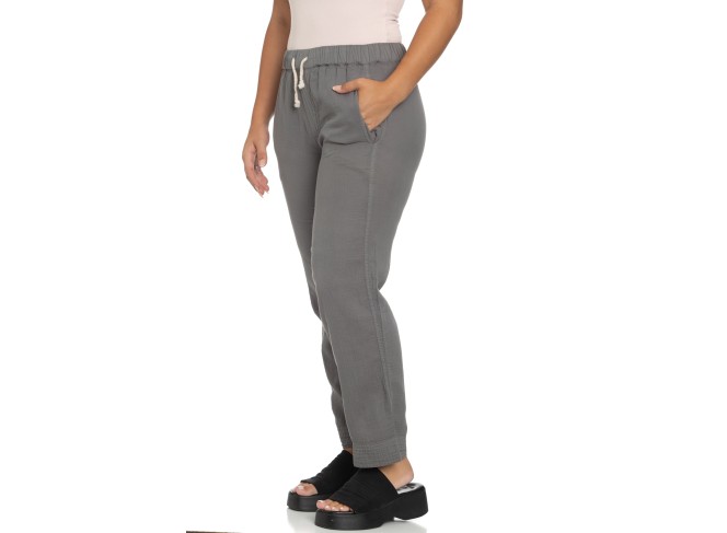 Hampton Pant in Steel