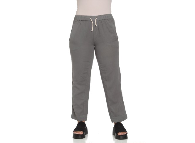 Hampton Pant in Steel