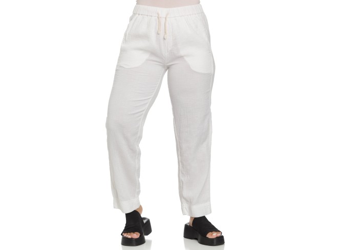 Organic Hampton Pant White
