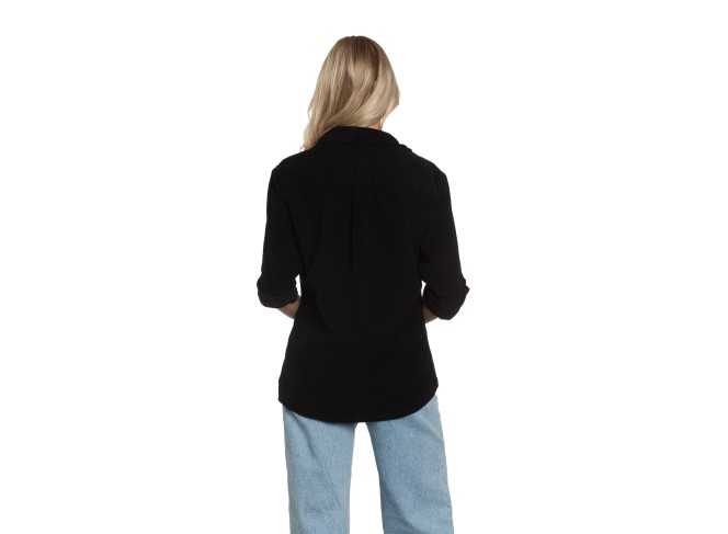 Summerland Shirt in Black Cord