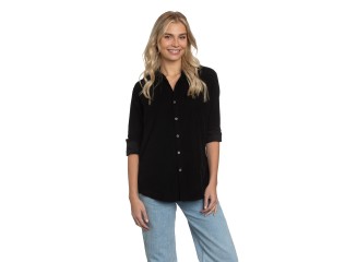 Summerland Shirt in Black Cord