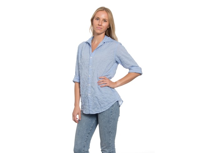 Summerland Shirt Crinkle Ocean