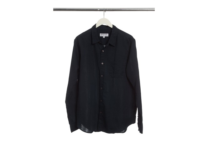 Men's Gauze Navy Shirt