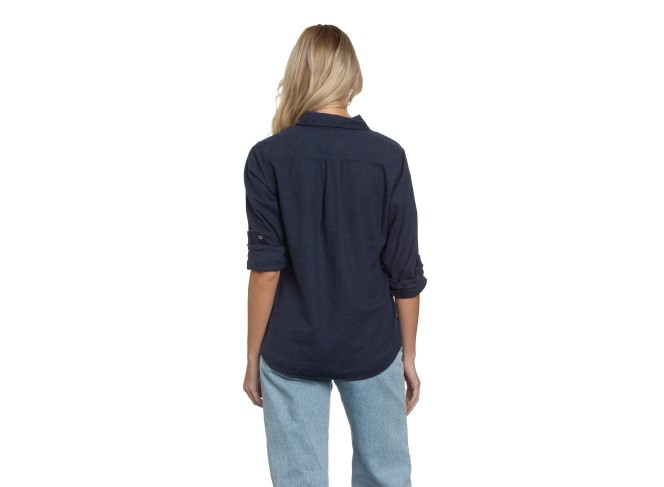 Western Shirt Blue Flannel