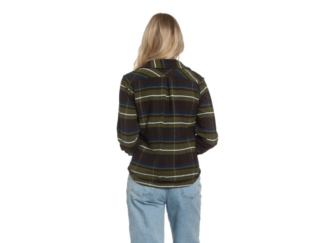 Reversible Flannel Shirt in Forest