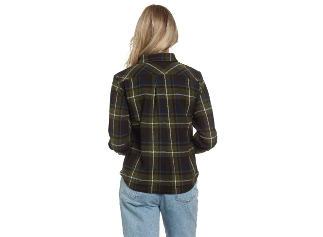 Reversible Flannel Shirt in Forest
