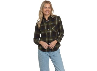 Reversible Flannel Shirt in Forest