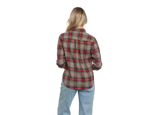 Naomi Shirt in Yellowstone Plaid