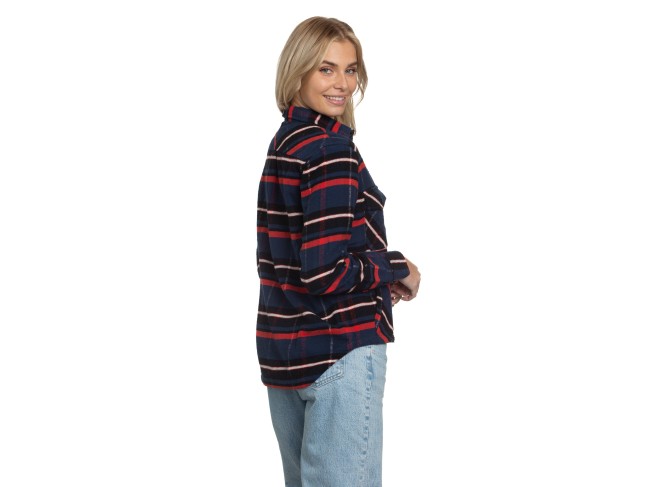 Shirt Jacket in Azure