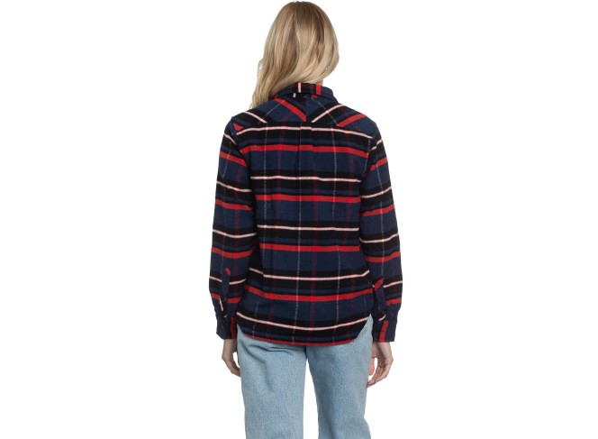 Shirt Jacket in Azure