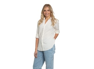Summerland Cord Shirt in White