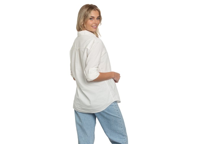 Summerland Cord Shirt in White