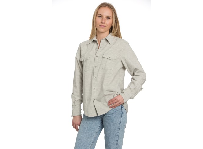 Western Shirt Gray Cord