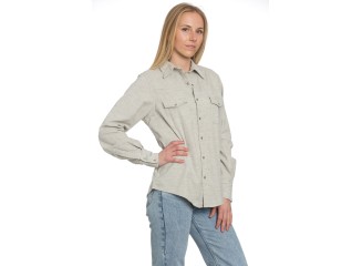 Western Shirt Gray Cord