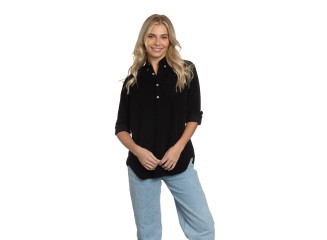 Matisse Top Black Cord