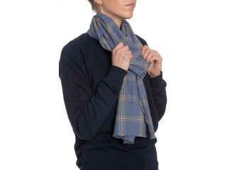 The Alex Lehr Scarf in Cloud Plaid Flannel